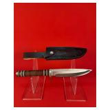 Custom Hunting / Skinning Knife W/ Sheath