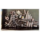 Large Lot - Craftsman 1/4ï¿½ 3/8ï¿½ 1/2ï¿½ Drive Socket
