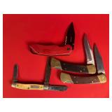 Lot of 4 Craftsman Pocket Knives