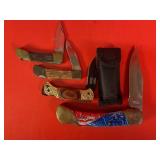 4 - Lockback Folding Pocket Knives