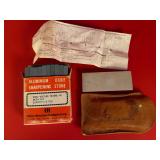 Lot of Sharpening Stones 1- Arkansas Oilstone