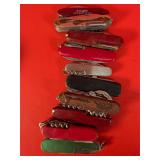10 - Utility Pocket Knives