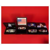4 - Decorative Pocket Knives W/ Displays