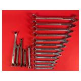 17 - Craftsman SAE Wrenches 3/8ï¿½ - 1-1/16ï¿½