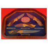 Ducks Unlimited North American Flyway Knife Set