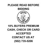 PLEASE READ BEFORE BIDDING