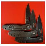 3 - Gerber Framelock Pocket Knives