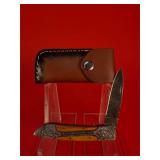 Damascus Folding Pocket Knife