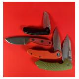 3 - Folding Knives 1 - Fixed Blade