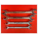 4 - Craftsman Metric 7MM - 15MM Combo Wrenches