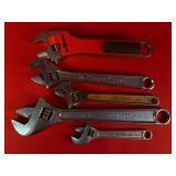 5 Adjustable Wrenches