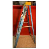 6' Werner Fiberglass A-Frame Ladder