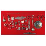 203g Total Weight of Sterling Silver Pieces