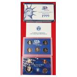 1999 United States Mint Silver Proof Set