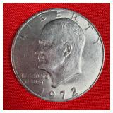 1972 Eisenhower 'Ike' $1 Dollar