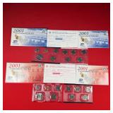 2001 United States Mint Uncirculated Coin Set