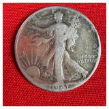 1941 Walking Liberty 90% Silver Half Dollar