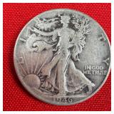 1946 90% Silver Walking Liberty Half Dollar