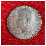 1964 90% Silver Kennedy Half Dollar