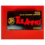 20 Rounds TulAmmo Steel .223 Remington FMJ Ammmo