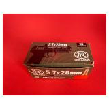 50 Rounds of FN GUNR 5.7x28MM FMJ Ammo
