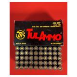 50 Rounds of TulAmmo .380 ACP Steel Case FMJ Ammo