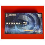 20 Rounds of Federal 6.5 Creedmoor Ammo