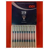 20 Round soft CCI .22 LR #12 Shot Ammo