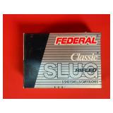 5 - Federal Classic 20 Ga 2 3/4' Rifled Slugs