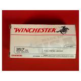 50 Rounds of Winchester .357 Sig FMJ Ammo