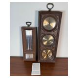 Lot of 2 Springfield Thermometers