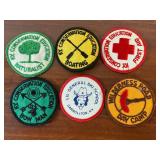 6 Kentucky Conservation Education Patches