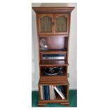 Vintage General Electric Console Stereo Cabinet