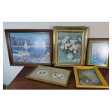 Lot of 5 Framed Prints