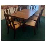 Dining Room Table & 8 Dining Room Chairs