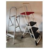 Lot of 2 Step Ladders
