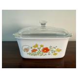Corning Ware Casserole Dish W/ Pryex Lid