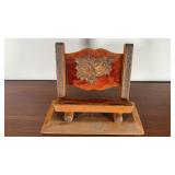 Vintage Wooden Book Stand