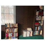 Lot of 3 Bookshelves & Books
