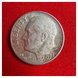 1957 90% Silver Roosevelt Dime
