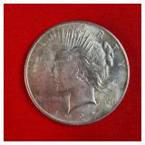 1922 Peace 90% Silver $1 Dollar Coin