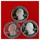 3 -2014 America the Beautiful 90% Silver Proof