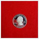 2004 Washington 90% Silver Proof State Quarter