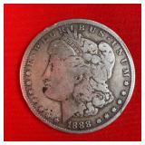 1888 Morgan 90% Silver Dollar Coin