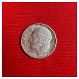 1957 90% Silver Roosevelt Dime