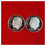 2 - 2016 90% Silver Proof Dimes