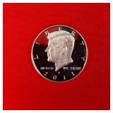 2011 90% Silver Proof Kennedy Half Dollar
