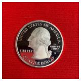 2004 Washington 90% Silver Proof State Quarter