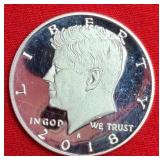 2018 90% Silver Proof Kennedy Half Dollar