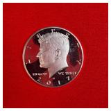 2017 90% Silver Proof Kennedy Half Dollar